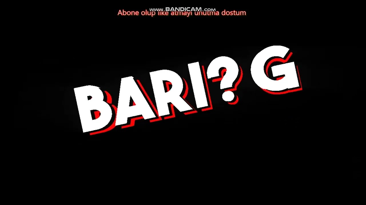 Yeni intro(Baris G)