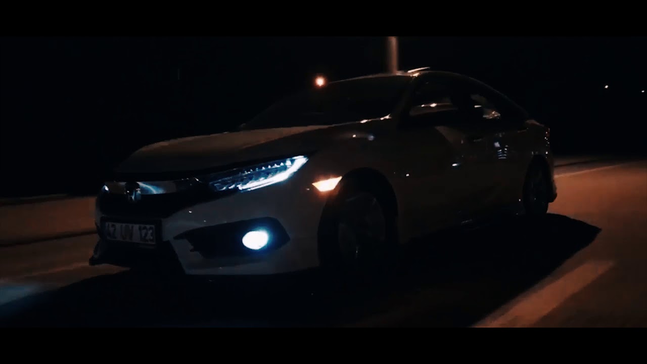 Yeni klip çekimi Honda cıvıc