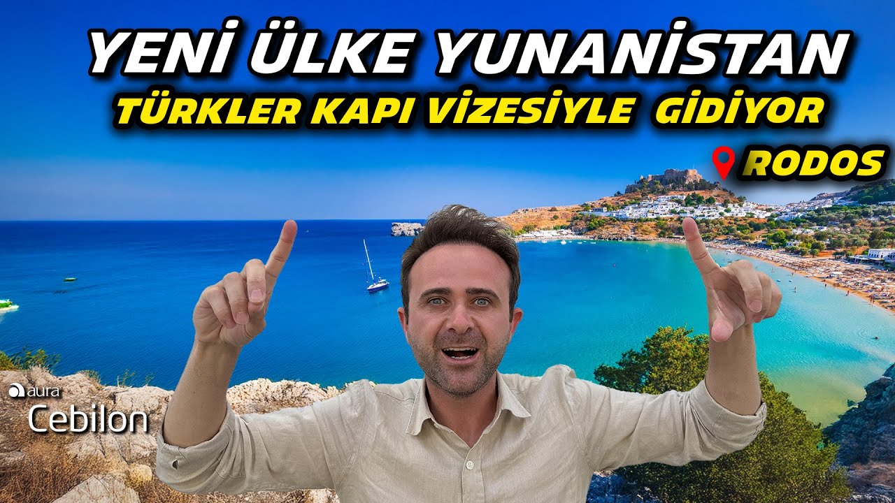 Yeni Ülke Yunanistan’a Geldim - İşte Rodos’daki İlk Günüm