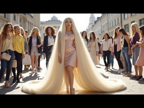 YERE KADAR SAÇLA BİR GÜN | SAÇIMA BASTILAR
