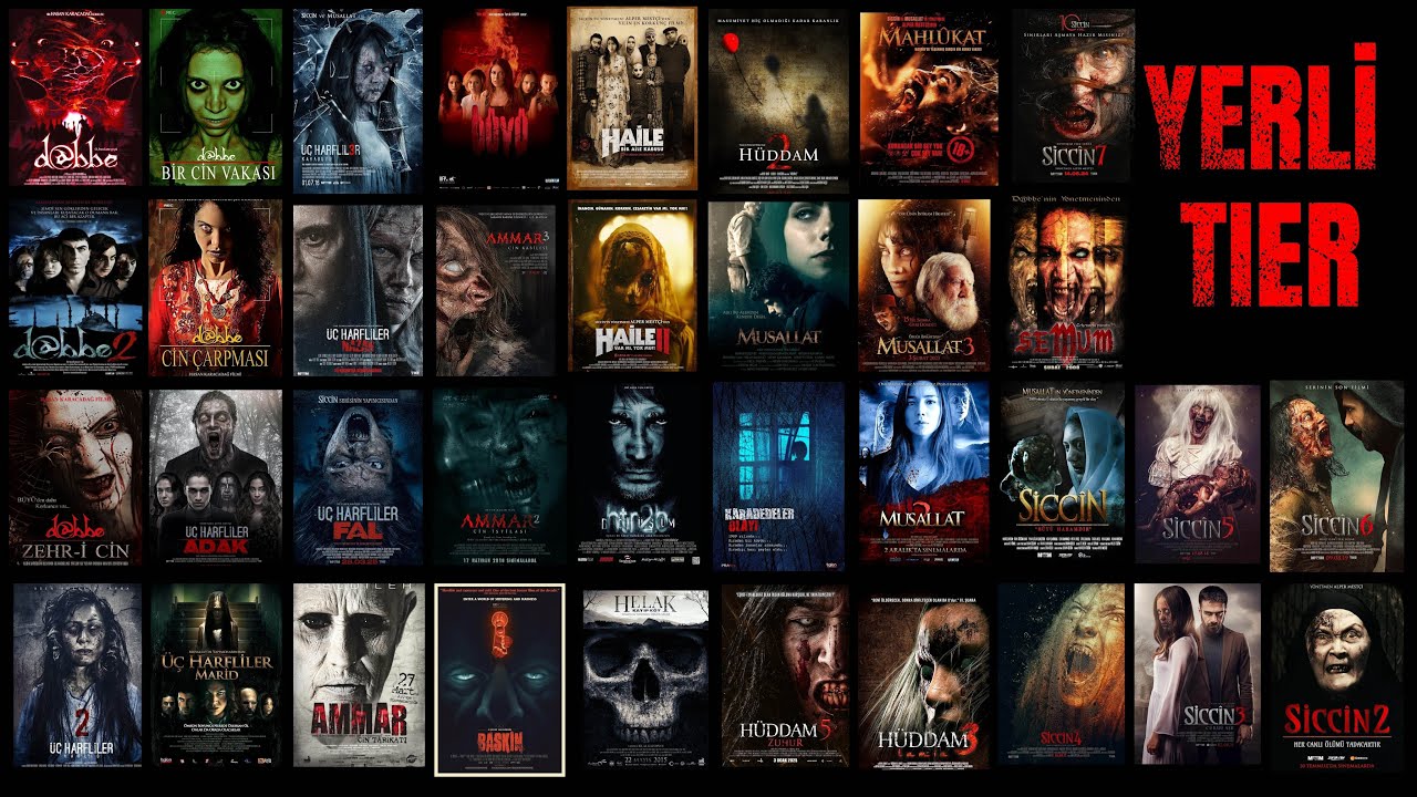 Yerli Filmler - Tier List (Uzun Video)