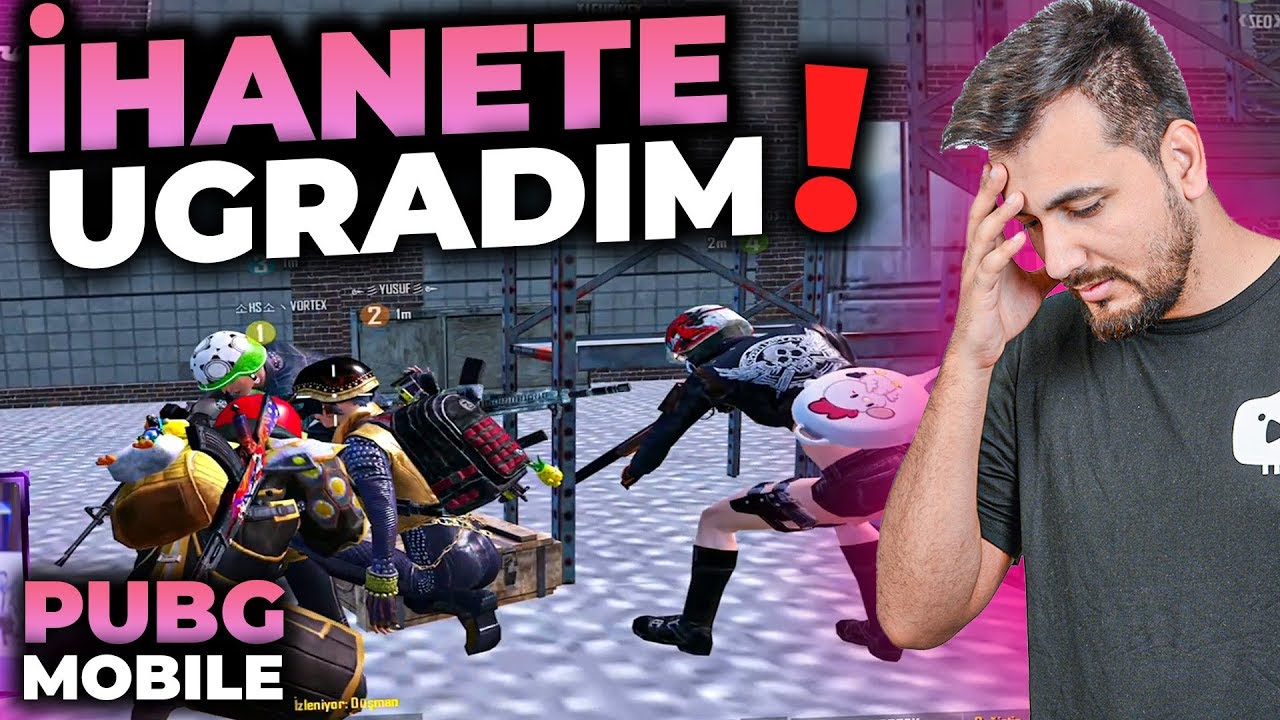 YETER ARTIK BIKTIM !!!  İHANETE UĞRADIM / PUBG MOBILE