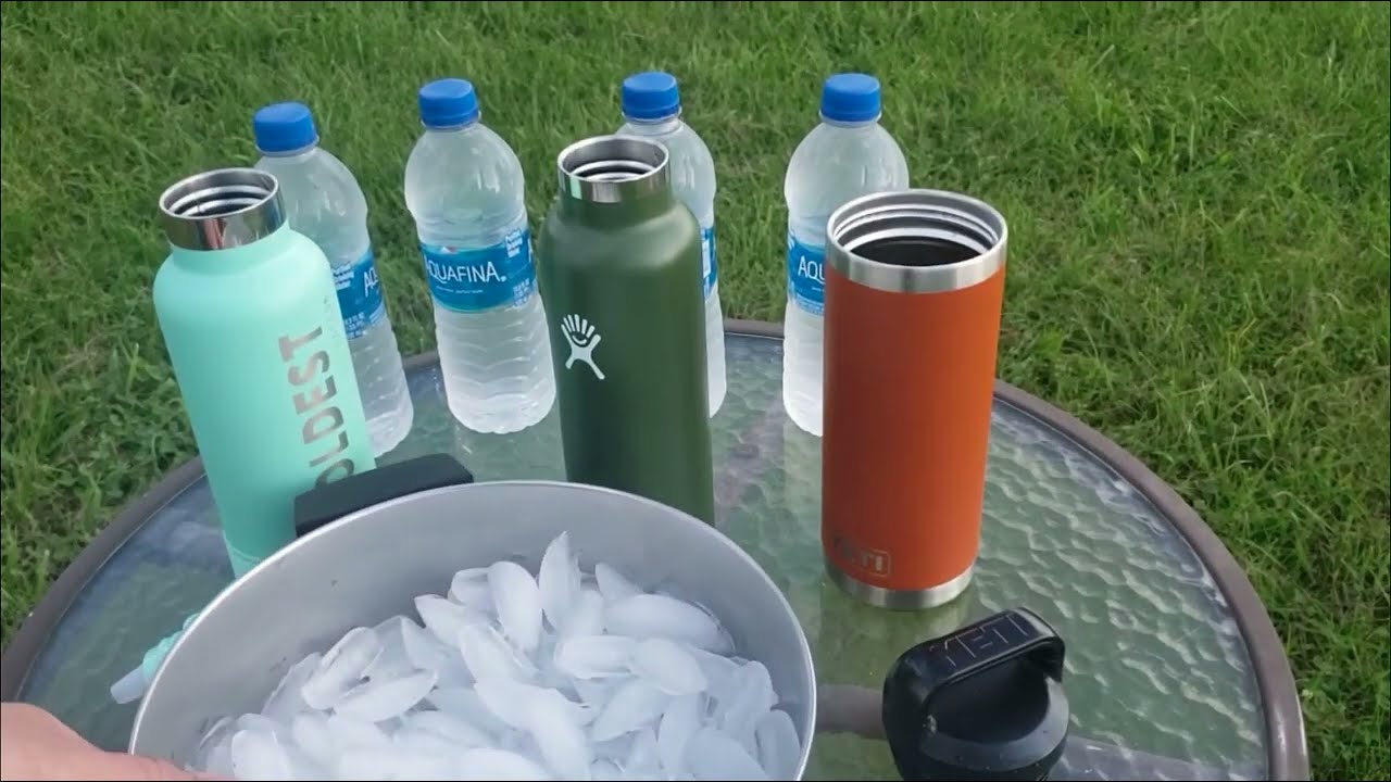 Yeti vs Coldest vs HydroFlask - Best Water Bottle Review