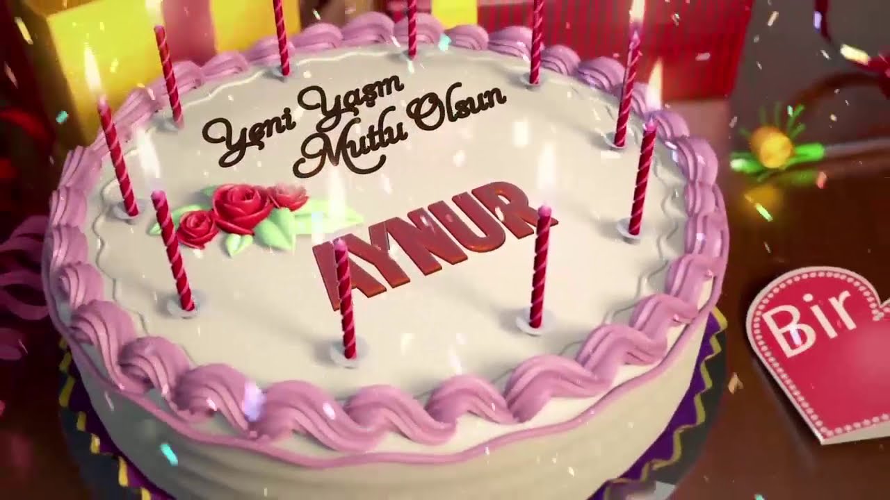 İyi ki doğdun AYNUR - İsme Özel Doğum Günü Şarkısı