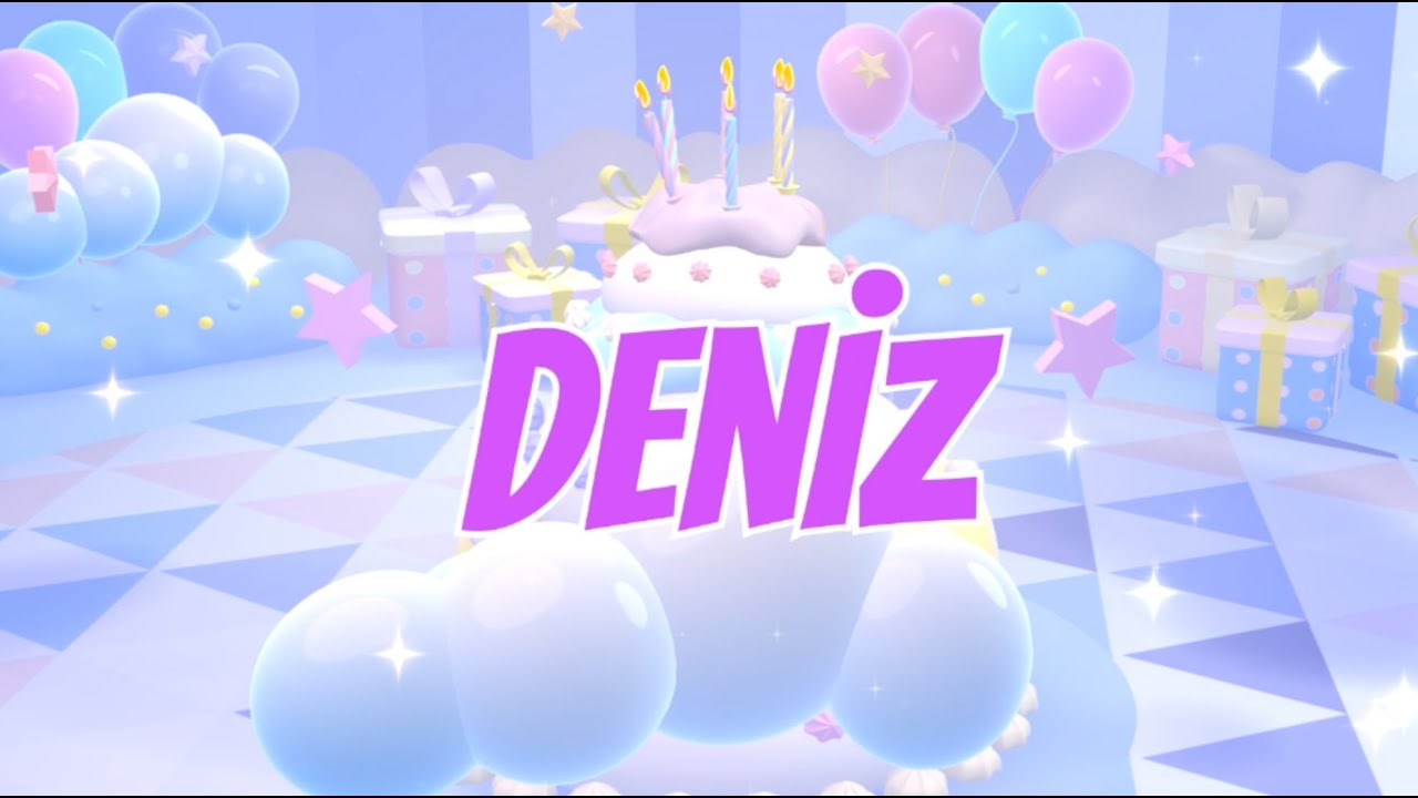 İyi ki Doğdun Deniz (Kişiye Özel Çocuk Doğum Günü Şarkısı) Full Versiyon
