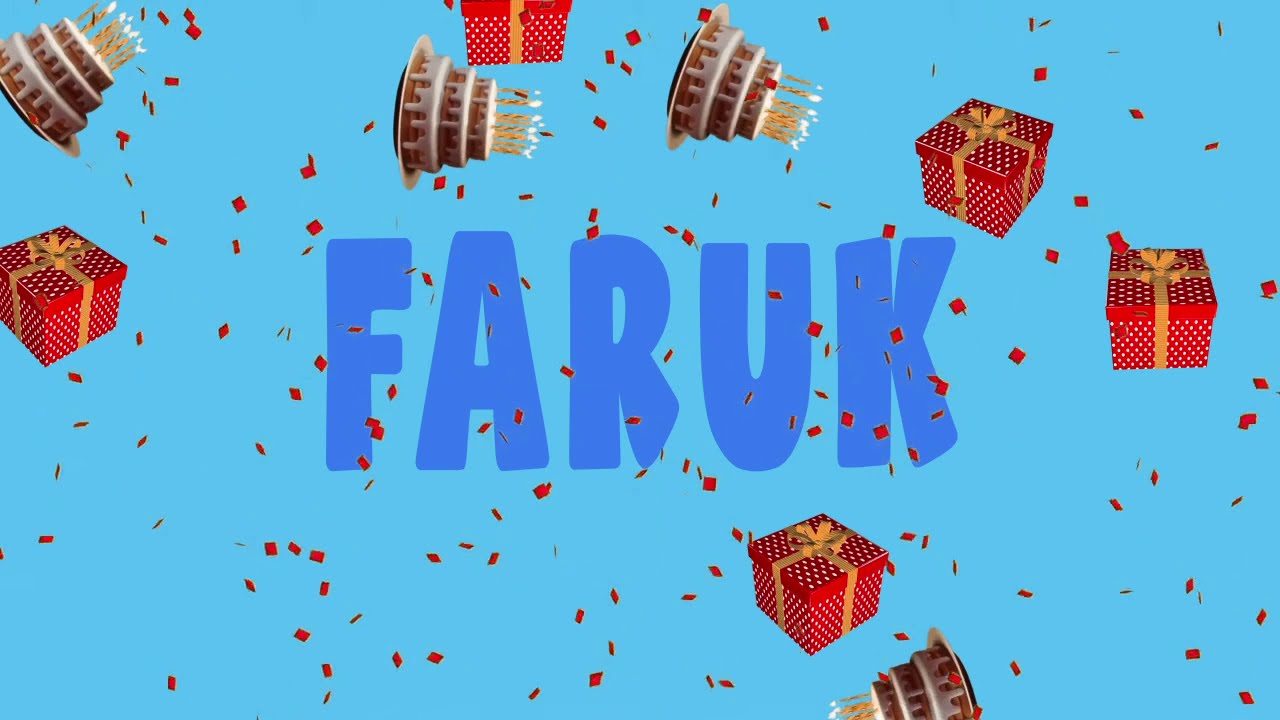 İyi ki doğdun FARUK - İsme Özel Ankara Havası Doğum Günü Şarkısı (FULL VERSİYON) (REKLAMSIZ)
