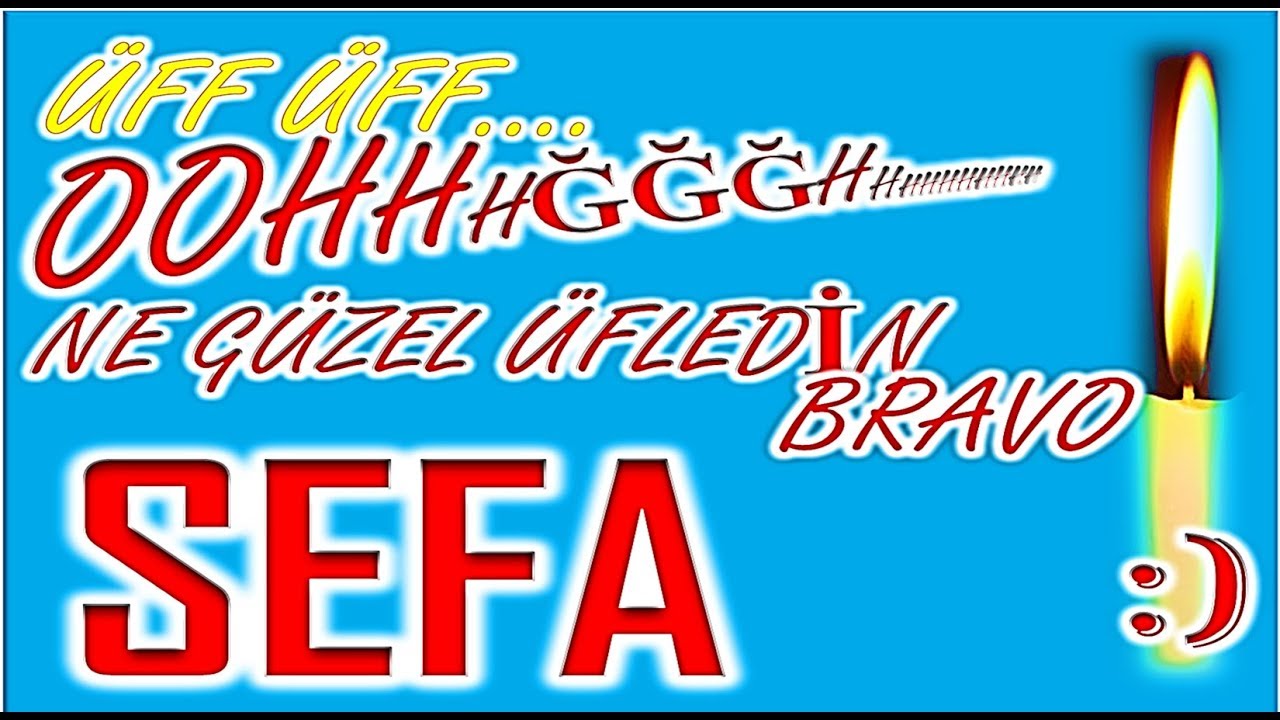 İyi ki Doğdun Sefa İsme Özel Komik Doğum Günü Şarkısı