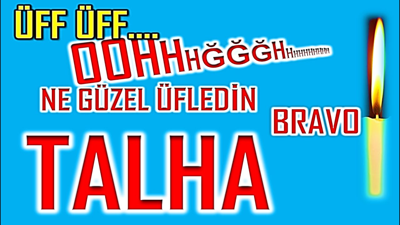 İyi ki Doğdun Talha İsme Özel Komik Doğum Günü Şarkısı