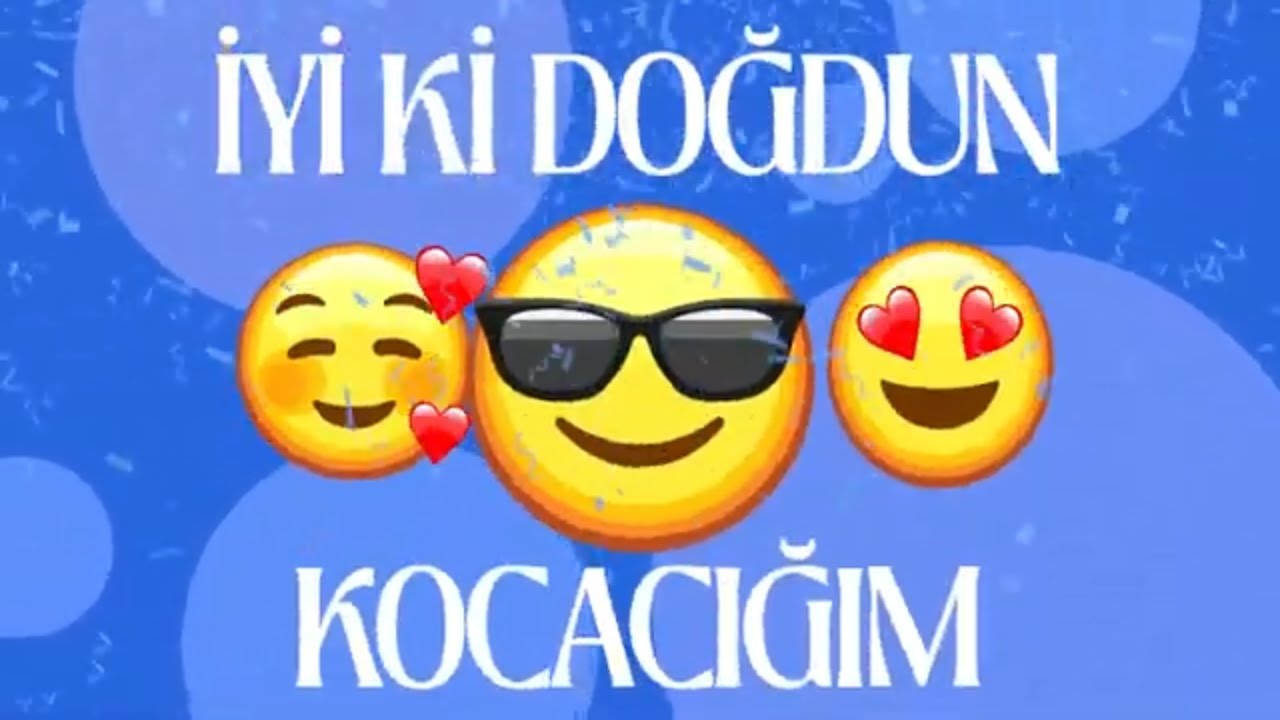 İyiki Doğdun KOCACIM - İsme Özel Doğum Günü Şarkısı #kocacım #doğumgünüşarkısı