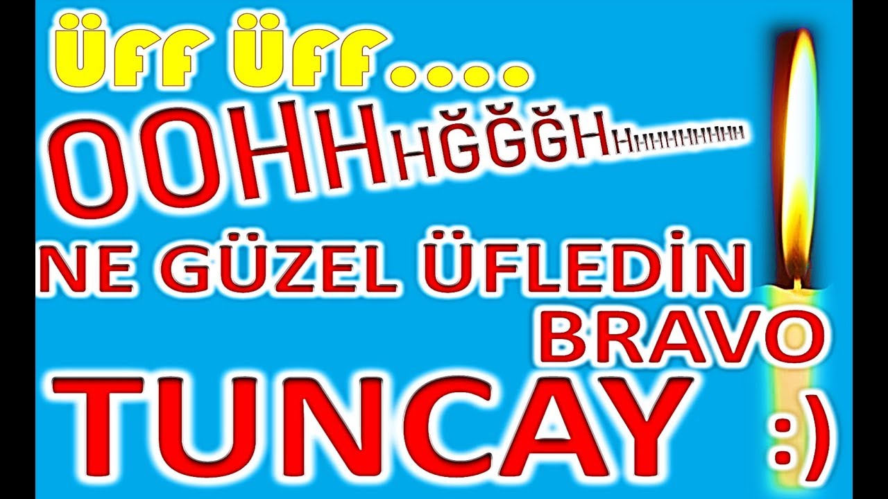 İyiki Doğdun Tuncay İsme Özel Komik Doğum Günü Şarkısı