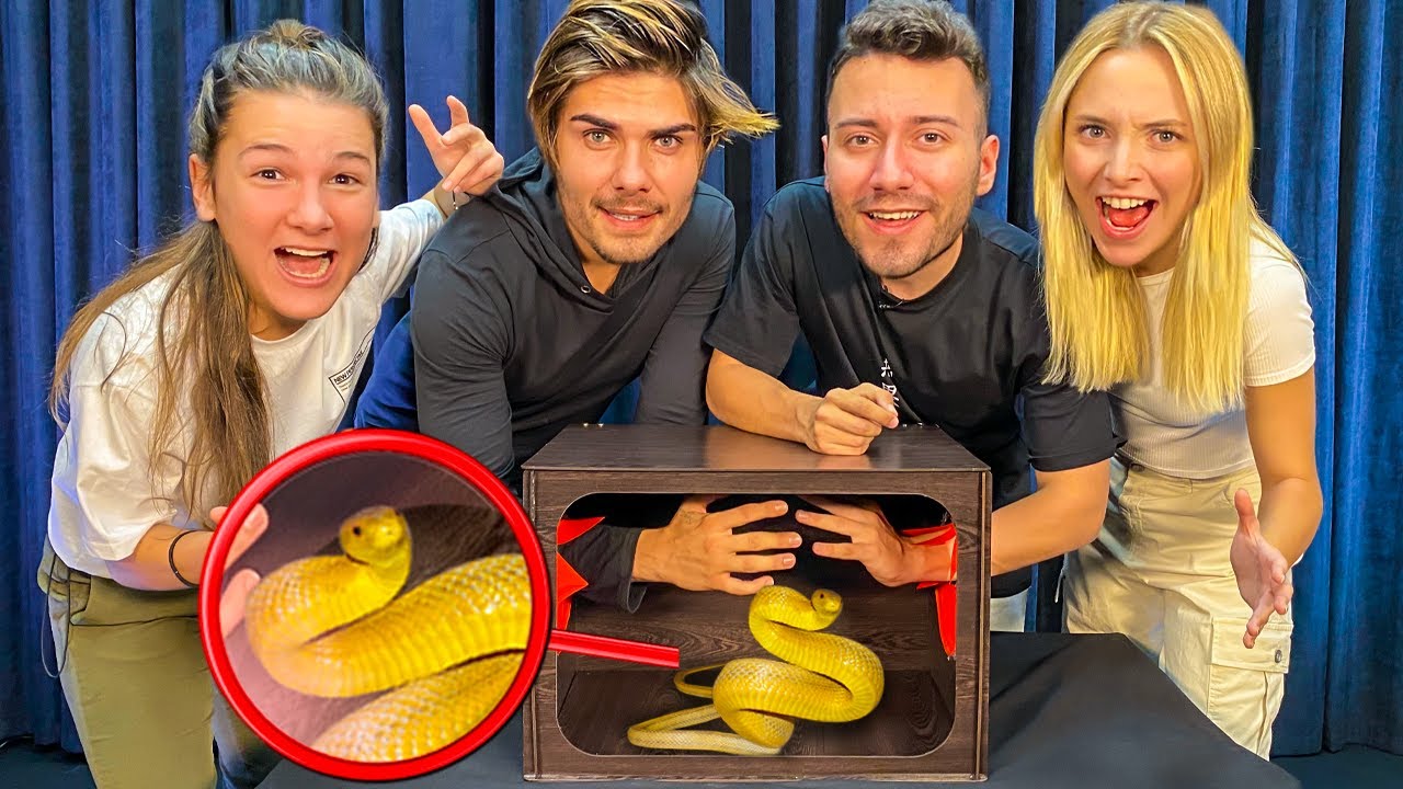 YILAN SIKMAK (KUTUDA NE VAR CHALLENGE) @Barış Murat Yağcı @Ecenaz Üçer @Nisa Bölükbasi