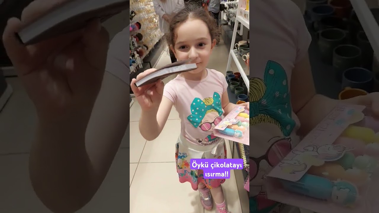 ÖYKÜ ÇİKOLATAYI ISIRMA !! #keşfet #öykü #funny #trending #shorts