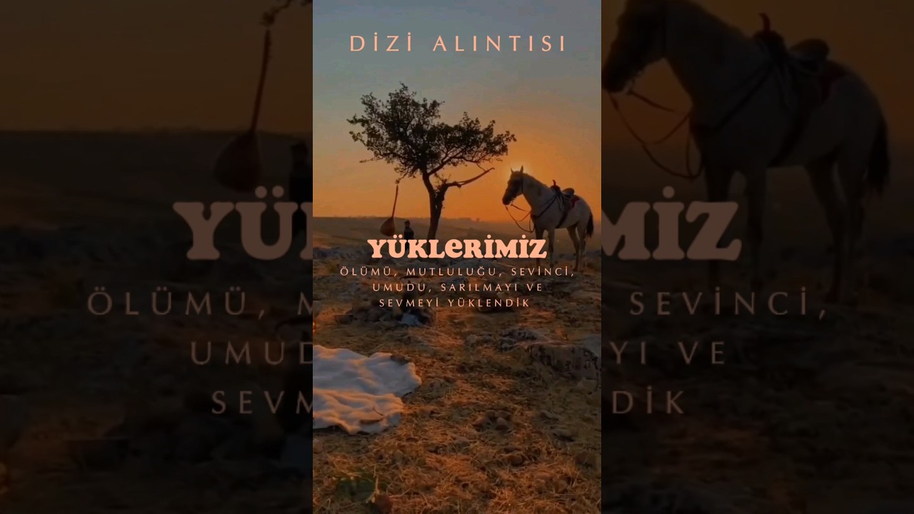 Yüklerimiz - Gönül Dağı Dizisinden | Yürek Sancısı - Mayki Murat Başaran #söz #müzik #şiir