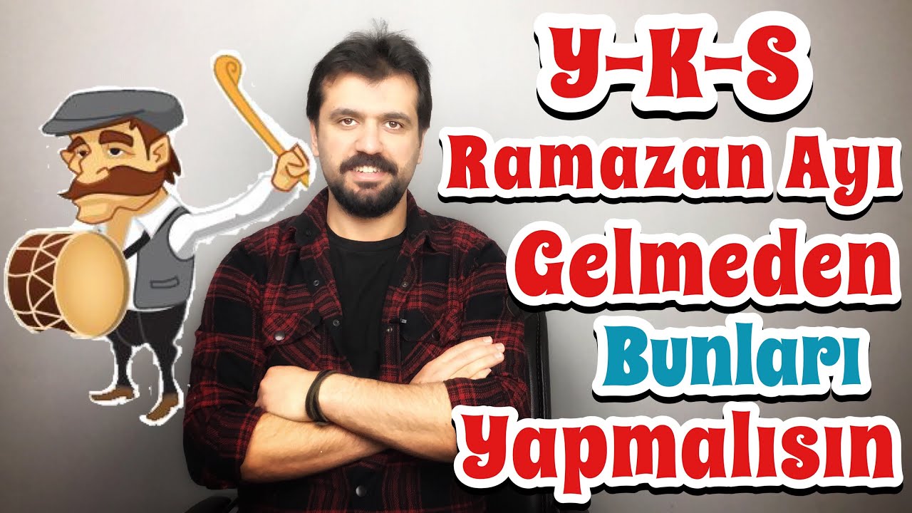 YKS'de Ramazan Ayı Gelmeden Bunları Mutlaka Yapmalısın | #TPK11 |#YKS