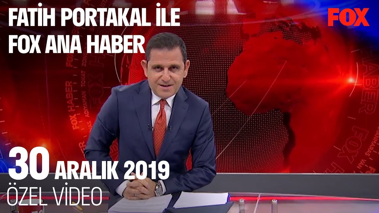 Yılbaşı alışverişi zamlı! 30 Aralık 2019 Fatih Portakal ile FOX Ana Haber