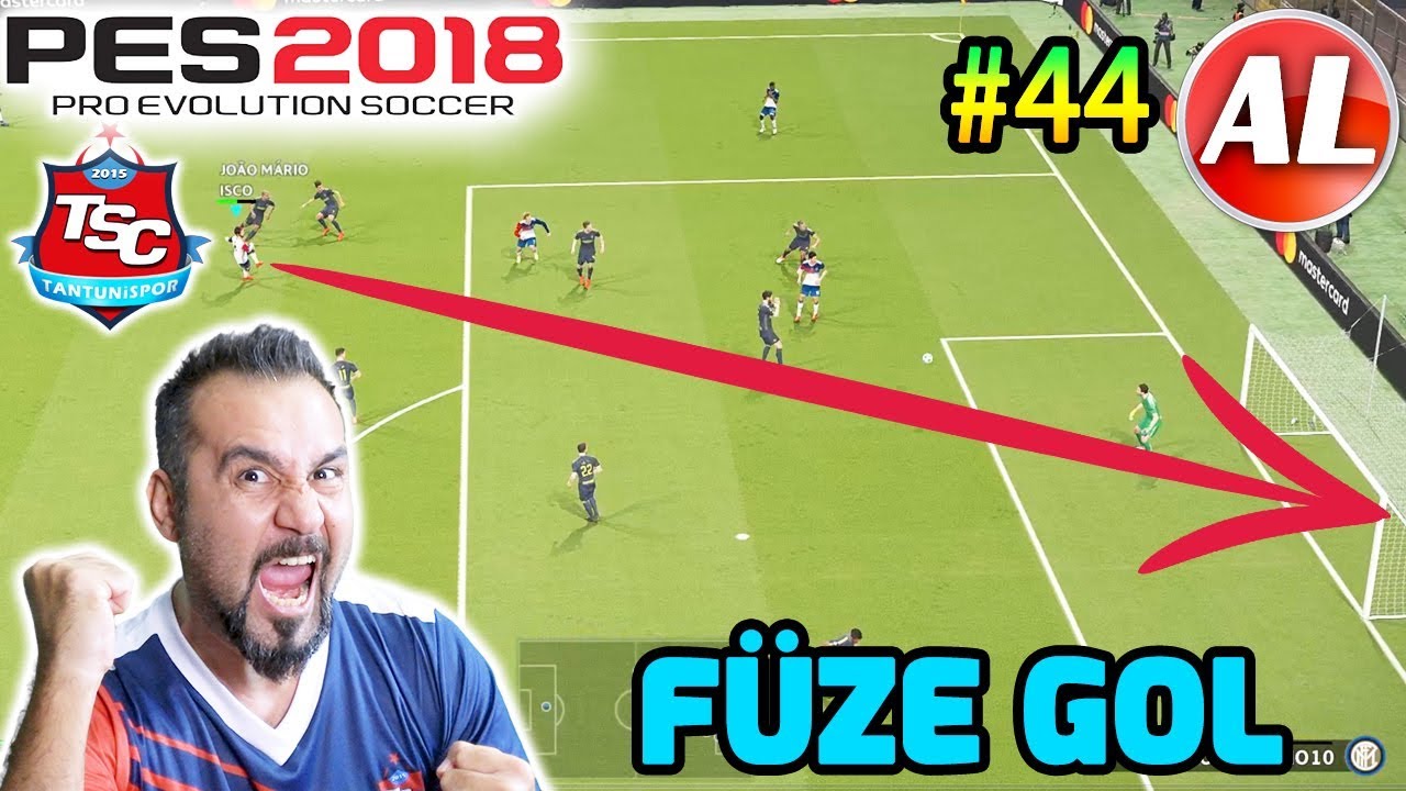 YİNE EFSANE GOL ATTIM! | PES 2018 TANTUNİSPOR ANALİG #44