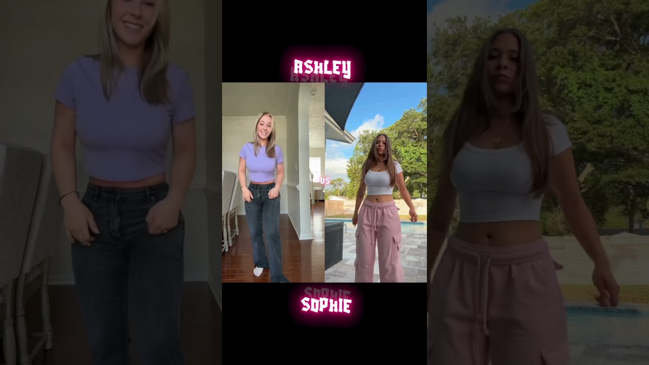 YO BUNNY : GYAT TWERK DANCE CHALLENGE | ASHLEY REY VS SOPHIE RAIN