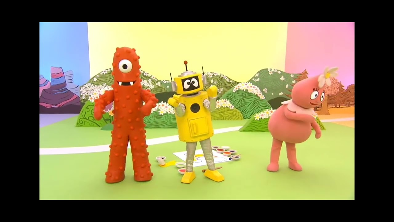 Yo Gabba Gabba Art Episode Don't Be Mean To Your Friends