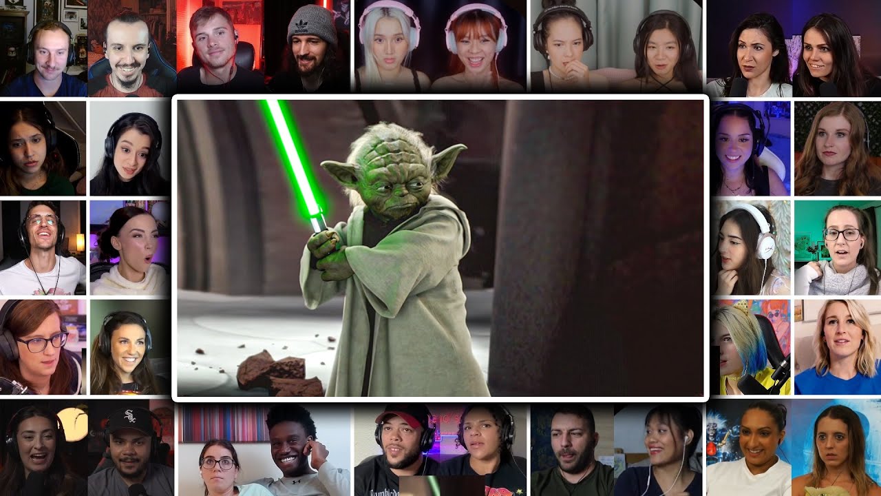 Yoda vs Count Dooku | Star Wars: Attack of the Clones (2002) Reaction Mashup