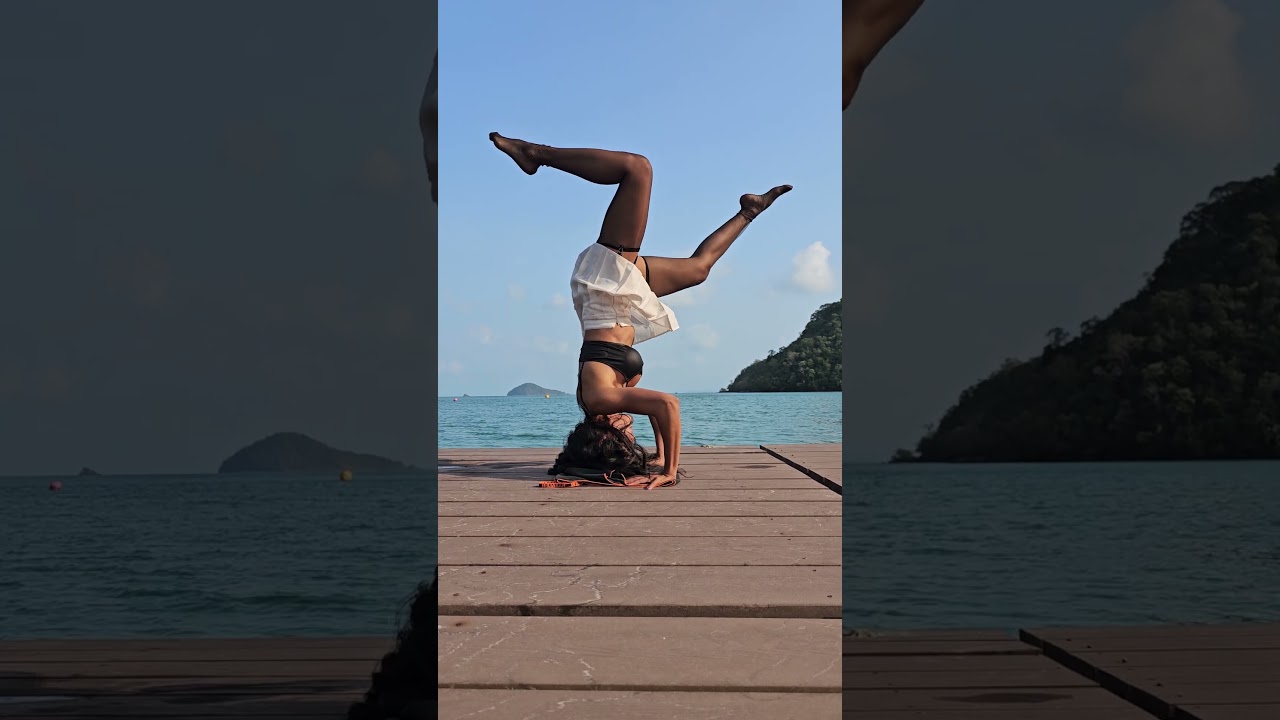 yoga practice core strength and arm balance #motivation #yogapractice