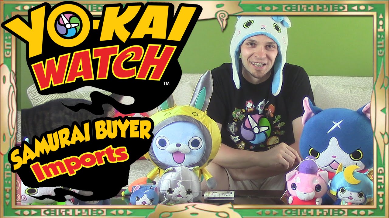 Yo-Kai Watch Toys - Unboxing Japanese Imports From SAMURAI BUYER!