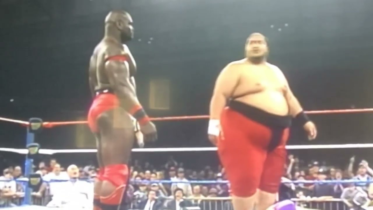 Yokozuna Body Slammed in Superstar Debut - Ahmed Johnson