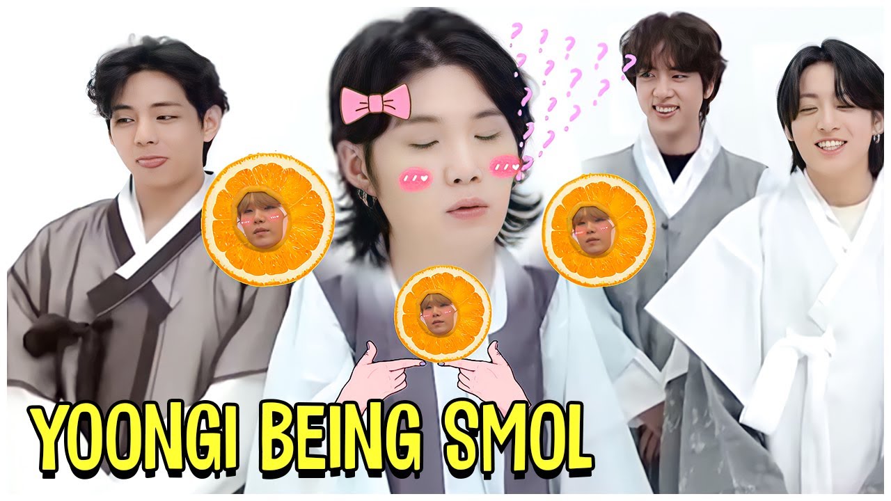 Yoongi Being Smol - BTS Suga Cute Moments
