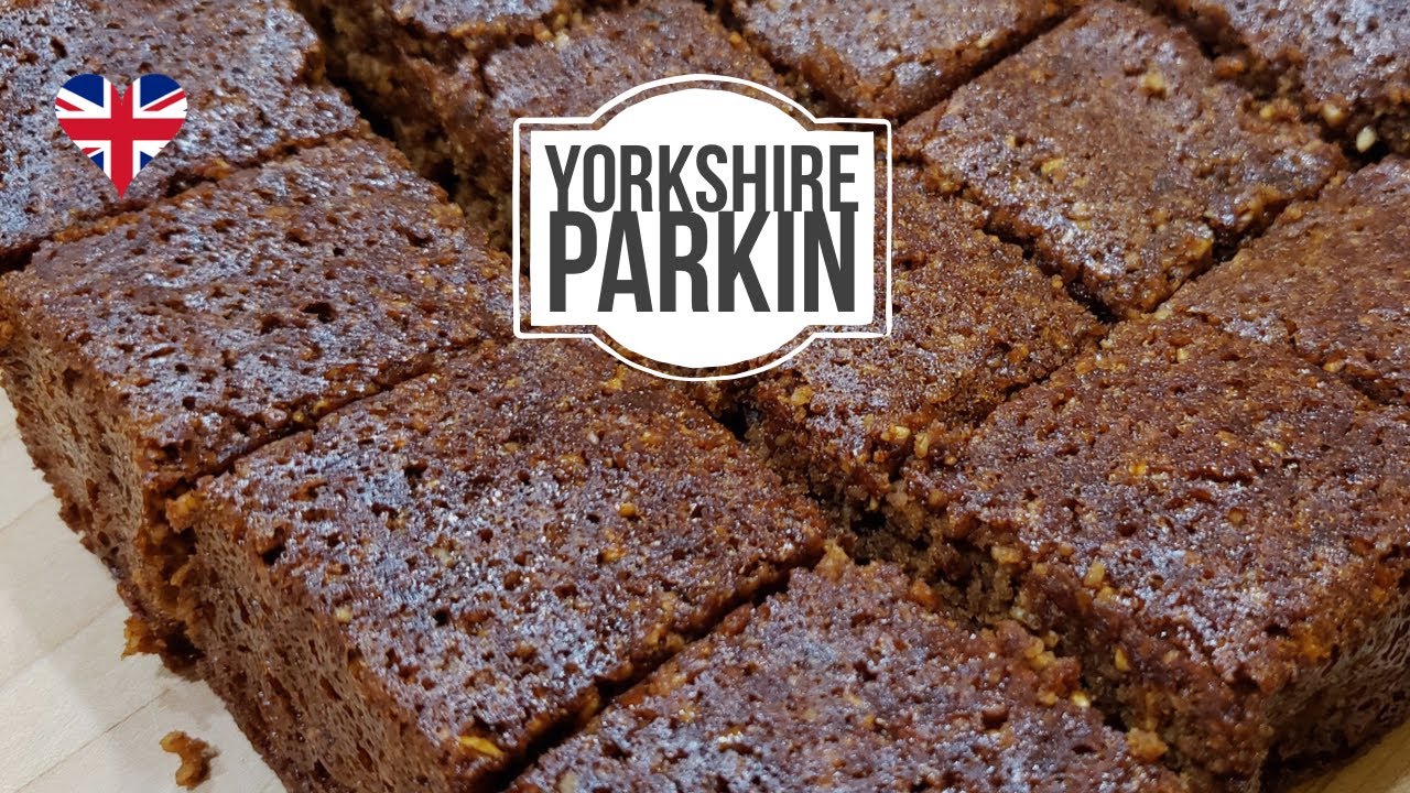 YORKSHIRE PARKIN | Sticky Ginger Parkin | British Recipe #gingercake #yorkshireparkin #gingerparkin
