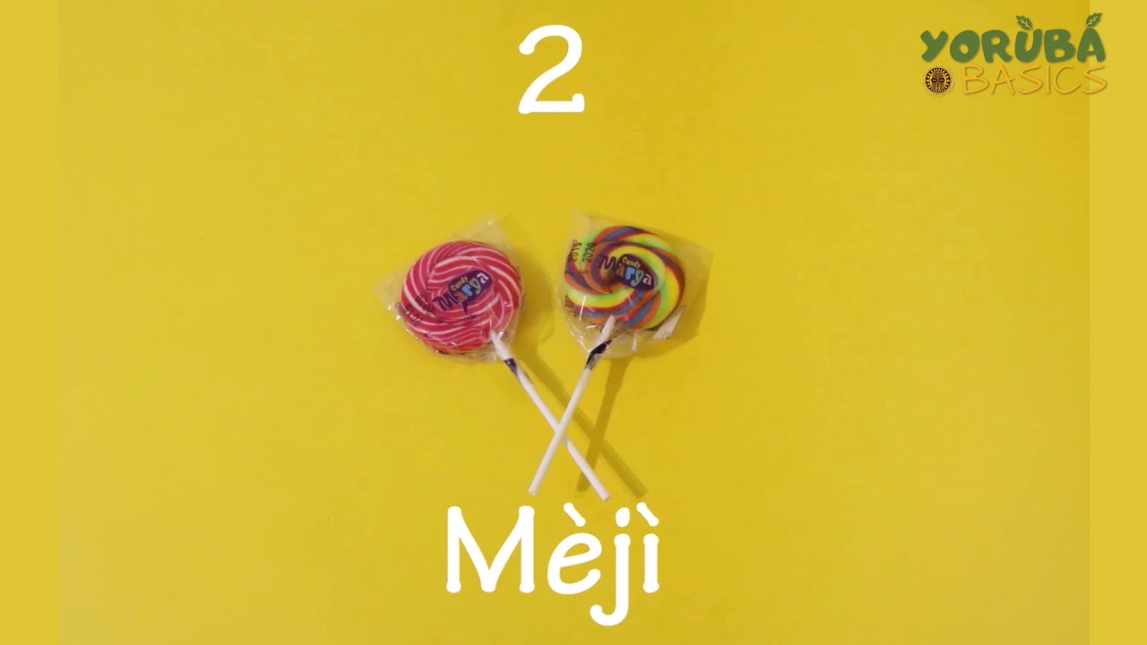 Yoruba Counting from 1 to 20