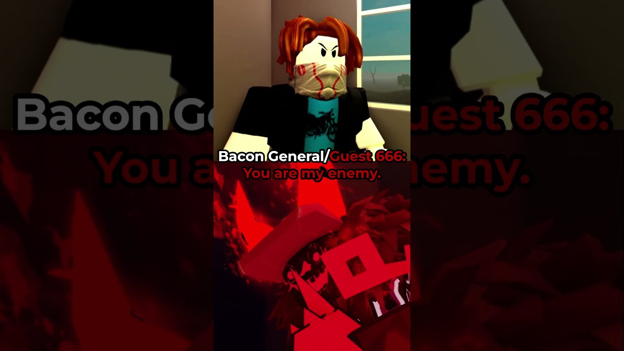 You are my enemy | Forsaken edition #shorts #roblox #forsaken