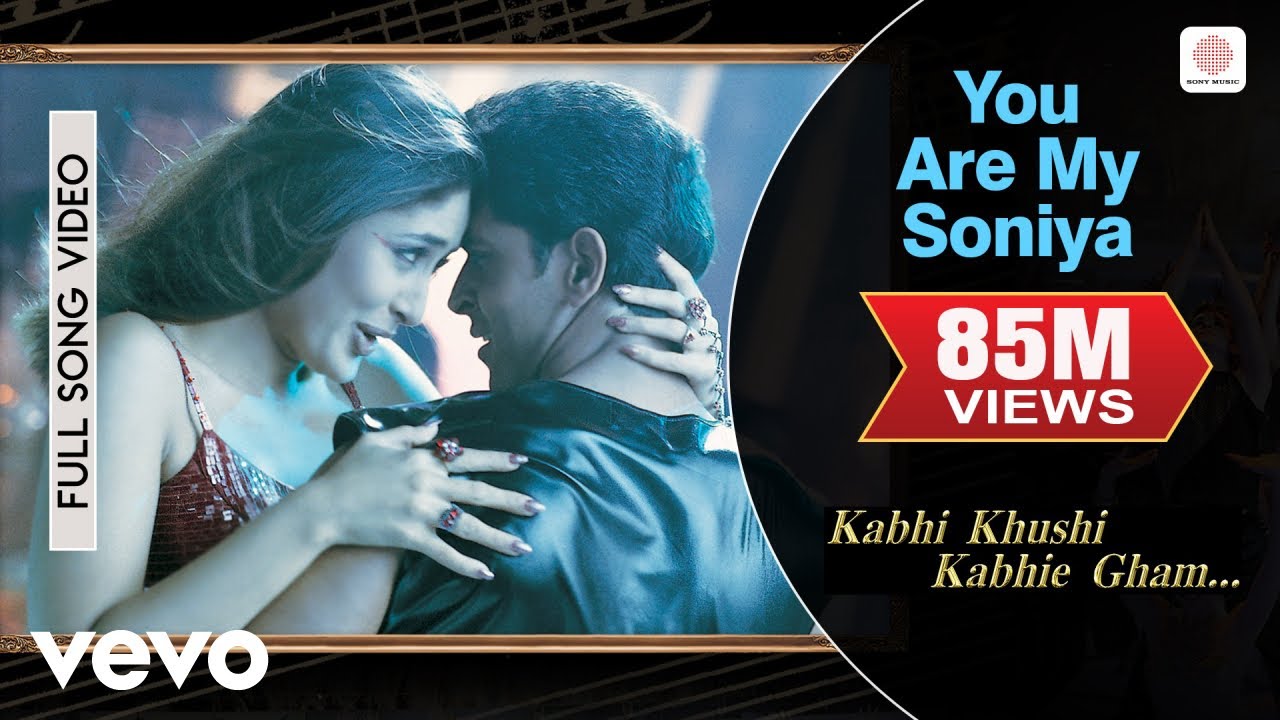 You Are My Soniya Full Video - K3G|Kareena Kapoor, Hrithik Roshan|Sonu Nigam, Alka Yagnik
