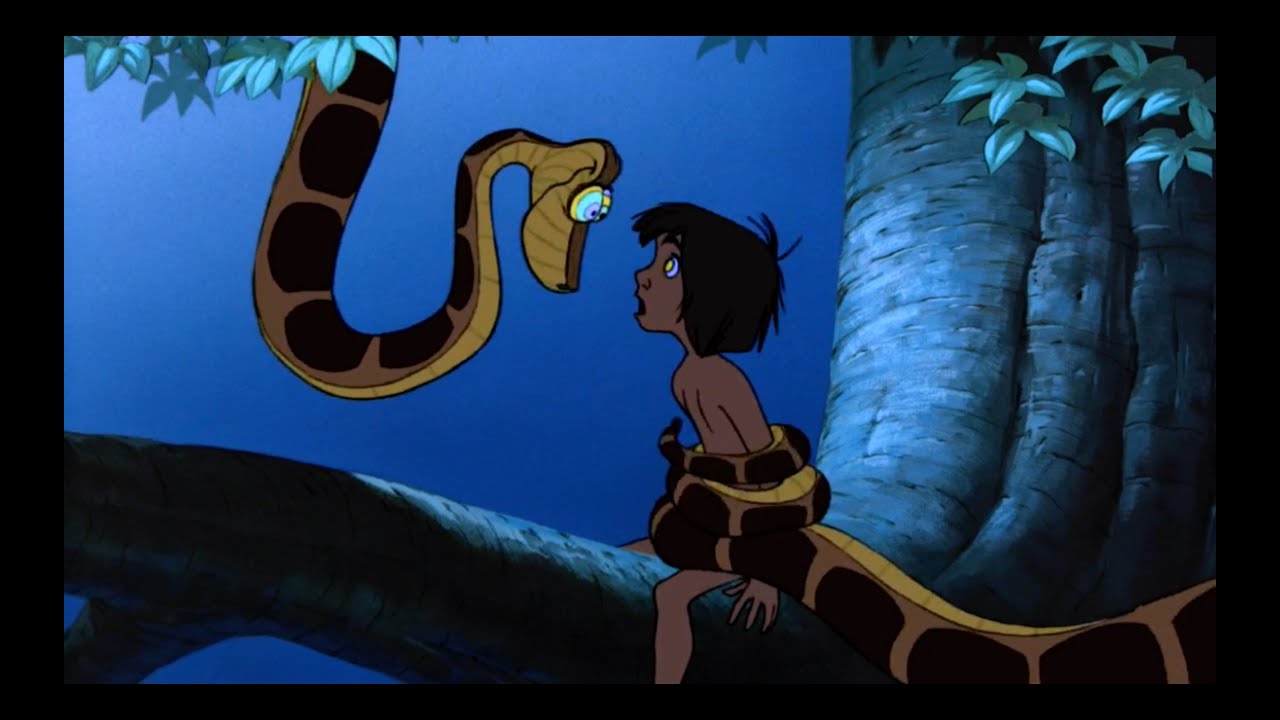 You belong in Kaa's coils