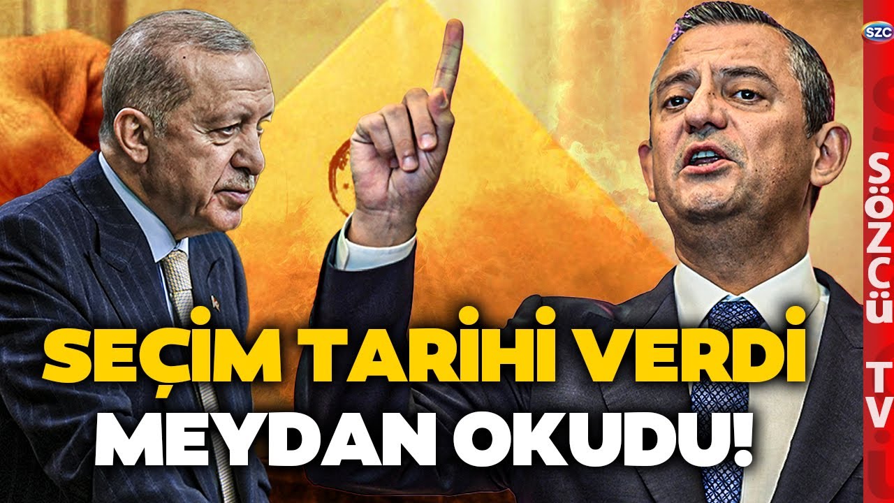 'YOU CANNOT ESCAPE FROM THE PEOPLE, I WON'T LET YOU SIT THERE WITH 29 PROVINCES!' Özgür Özel Anno...