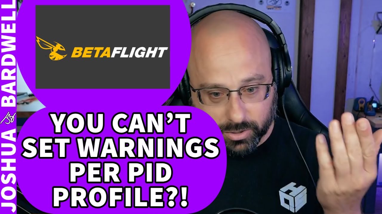 You Can't Set Warning Per PID Profile In Betaflight!? - FPV Stream Questions