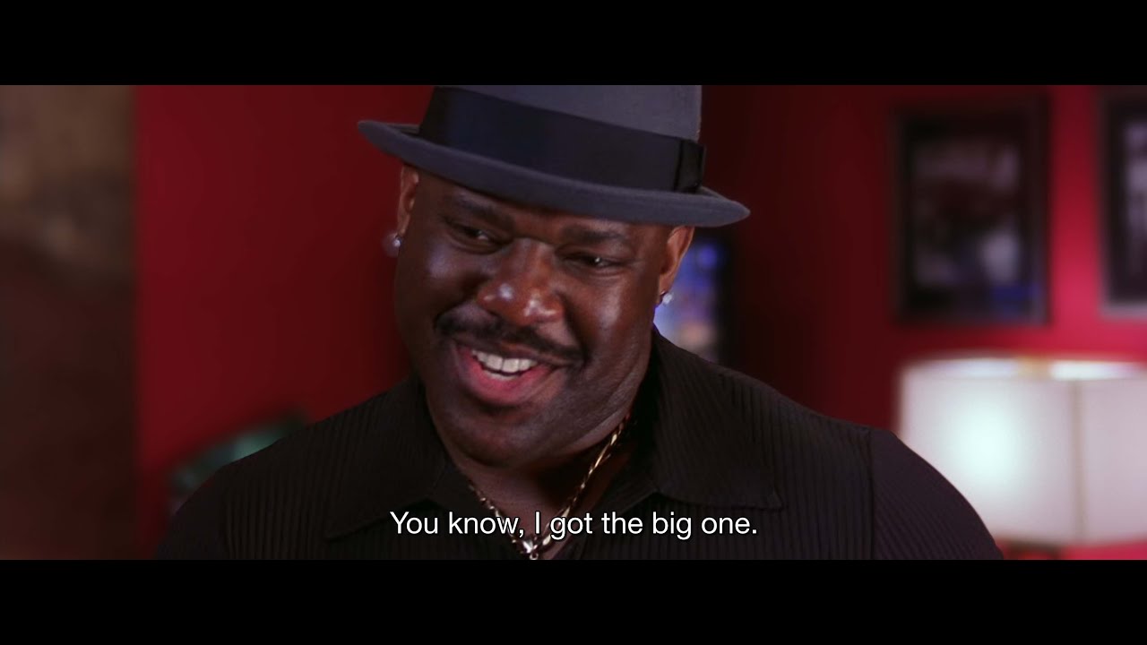 You know, I got the big one.