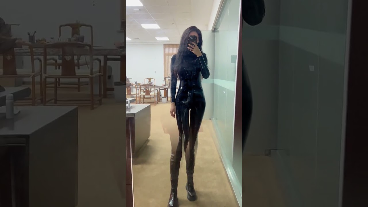 you like it?  #Latex  #rubber  #tiktok #shorts