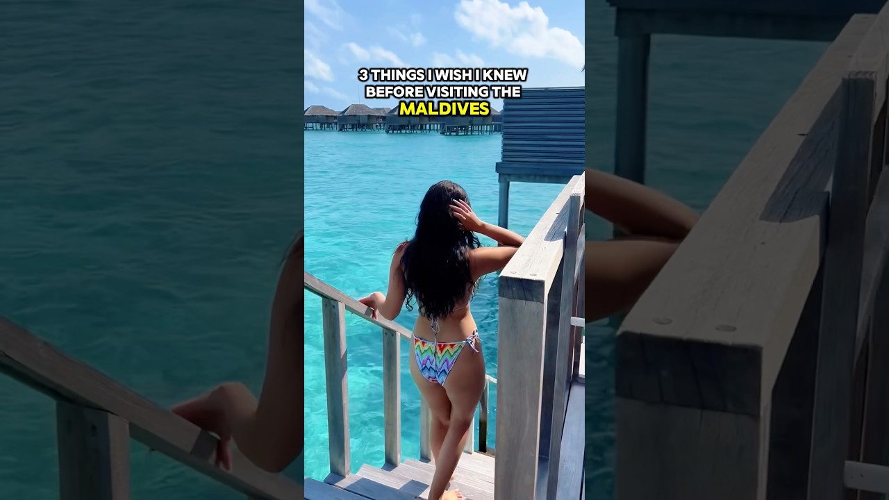 You NEED to know this before going to the MALDIVES! 🇲🇻 #maldives #travel #maldivesresorts
