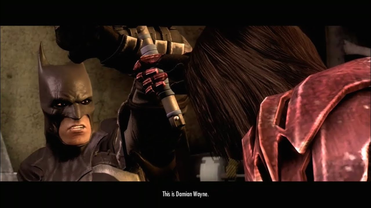 You stopped being my Son when you killed Dick Grayson