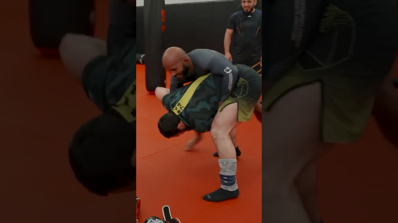 ‘You Welcome To The Team’ Demetrious Johnson Wrestles Team Khabib 🤼