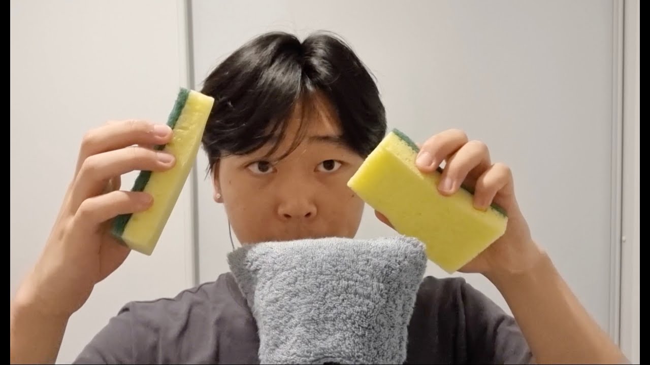 you WILL fall asleep to these sponge sounds [ ASMR ]