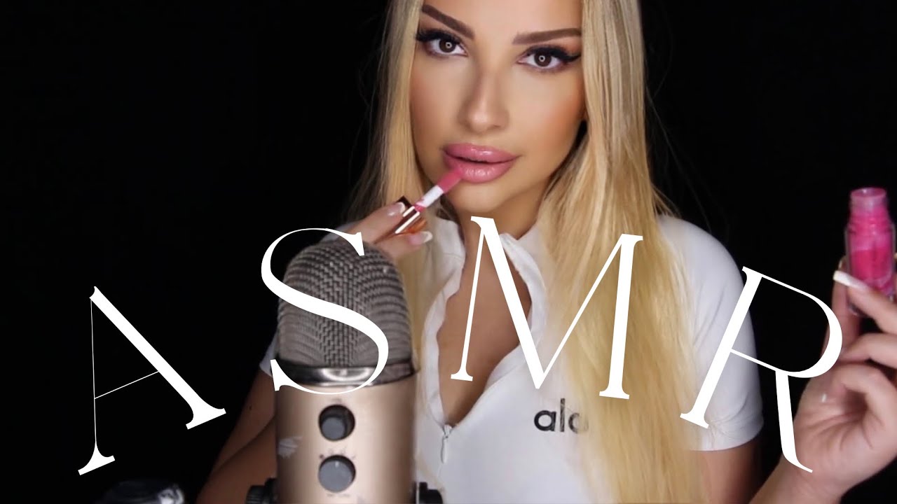 YOĞUN AĞIZ SESLERİ 👄 50 KAT GLOSS SÜRDÜM!  LİP GLOSS ASMR | TÜRKÇE ASMR