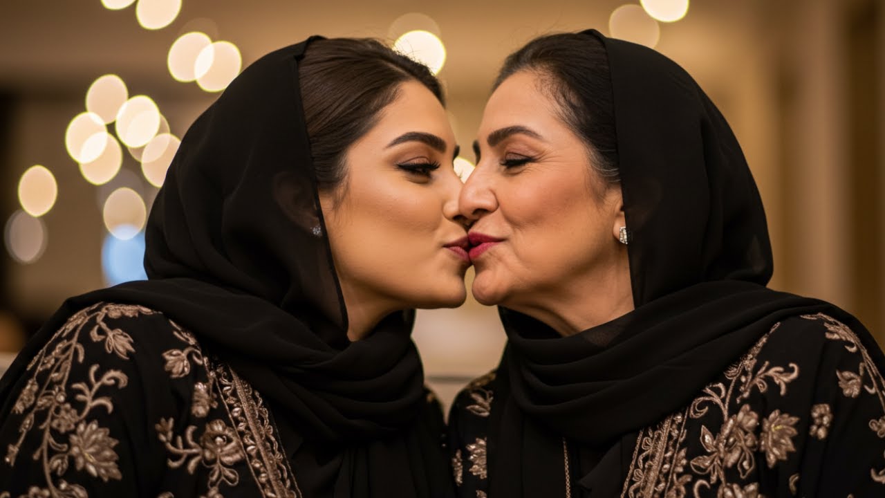 Young and Older Over 50 Arab Women in Love