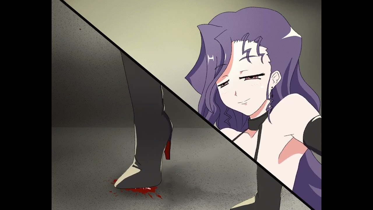 Young giantess crushes 