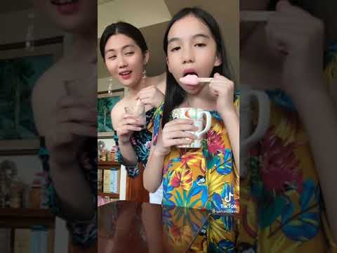 young girl licking ice cream😋🍭 #atabs