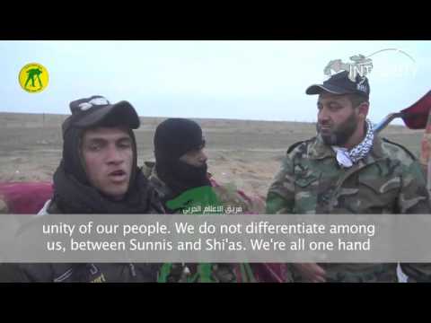 Young Sunni men fighting with Imam Ali Brigades: 