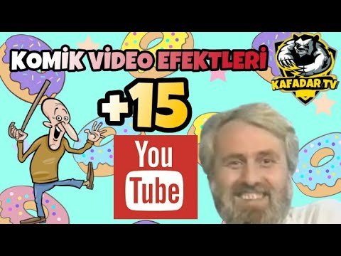 YOUTUBERLAR İÇİN +15 KOMİK VİDEO EFEKTLERİ!!