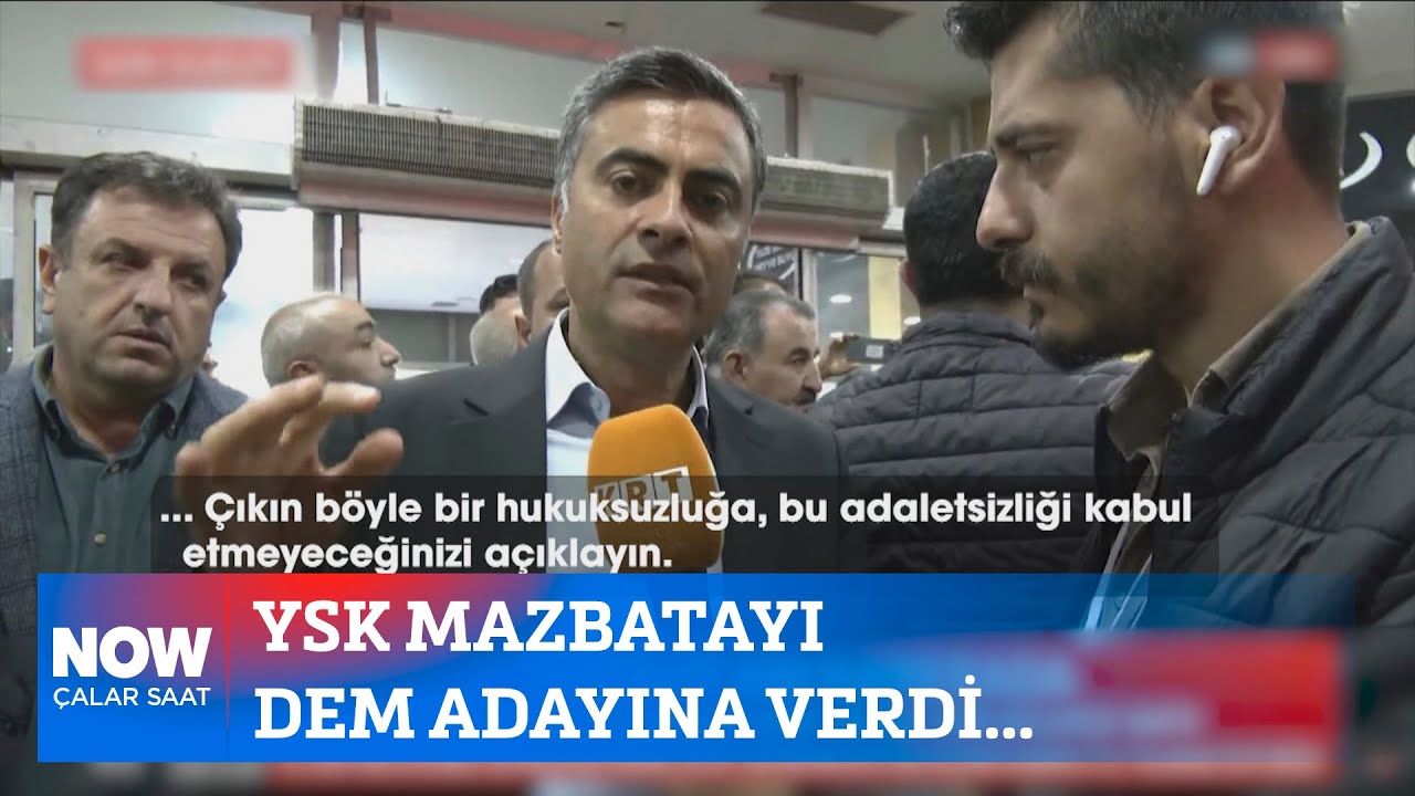 YSK mazbatayı DEM adayına verdi... 4 Nisan 2024 İlker Karagöz ile Çalar Saat