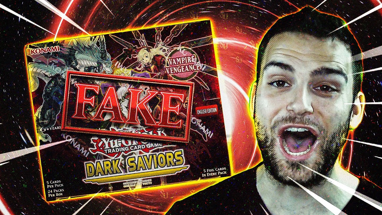 YuGiOh Dark Saviors Box Opening! FAKE!? NANI!!