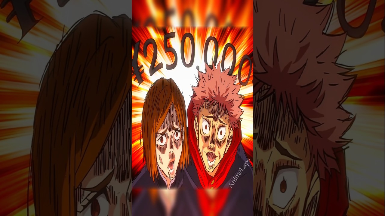 Yuji and Nobara’s Reaction to the Price Tag on Gojo’s Shirt! #anime