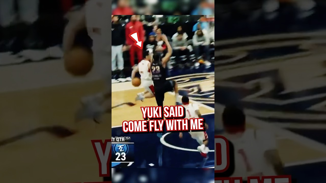 Yuki Insane Pass 👀 #nba #nbashorts #nbaedits #yukikawamura #yuki #gleague #japan #grizzlies #hoops